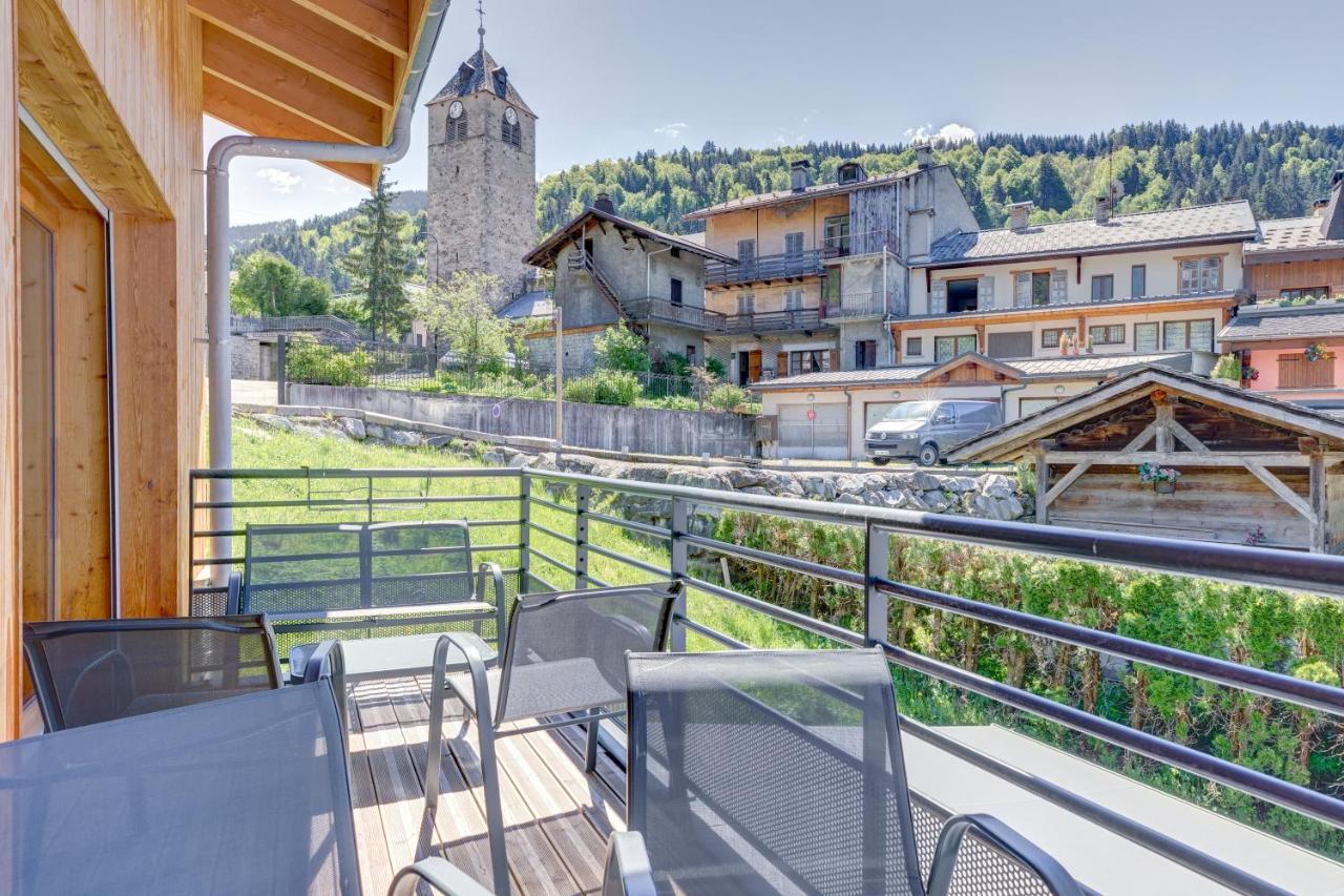 La Poudreuse - Duplex Avec Balcon Vue Montagne - Flumet Exterior photo