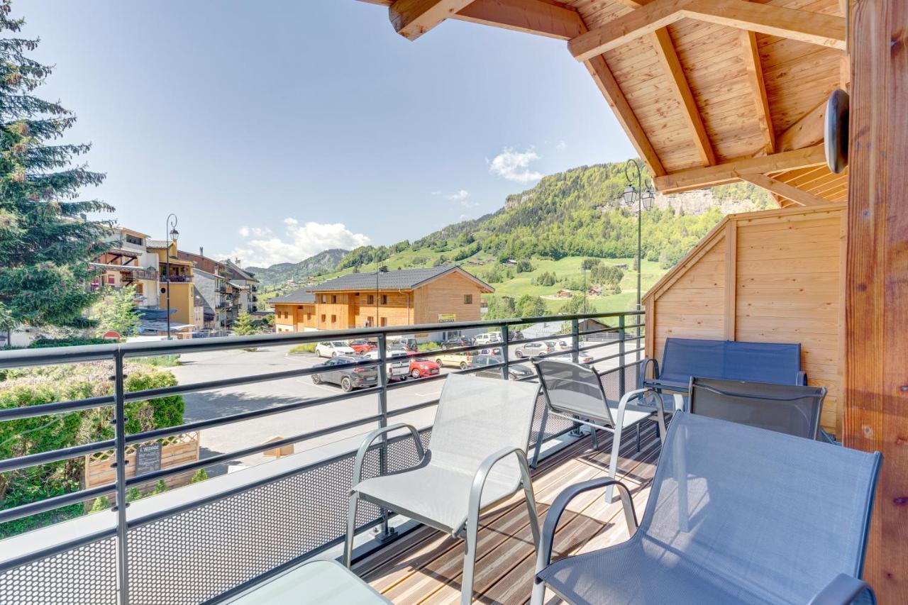 La Poudreuse - Duplex Avec Balcon Vue Montagne - Flumet Exterior photo